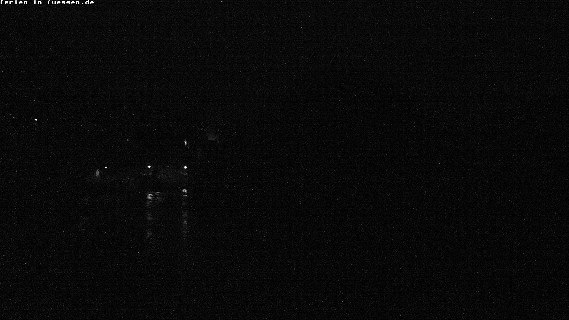 Archiv Foto Webcam Füssen: Blick auf Lech und Hohes Schloss