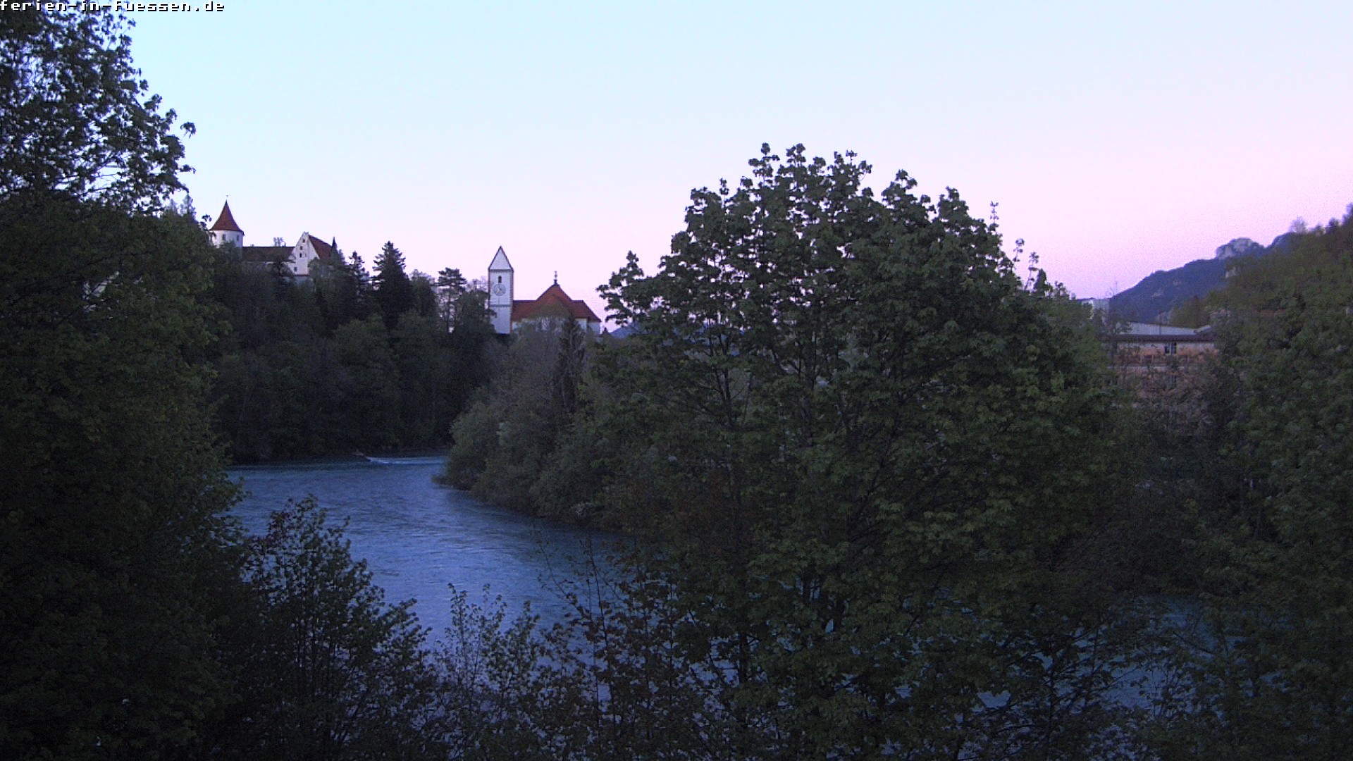 Archived image Webcam Füssen: Lech