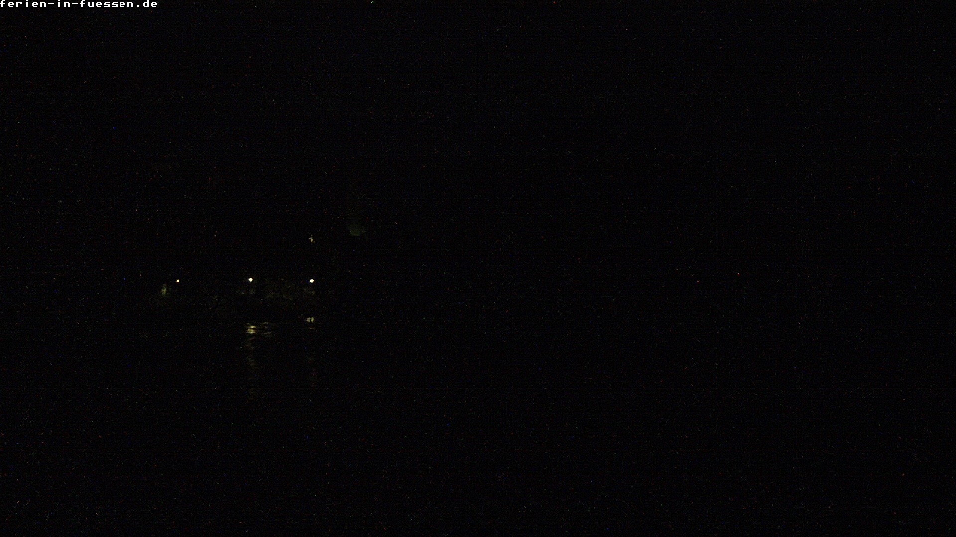 Archiv Foto Webcam Füssen: Blick auf Lech und Hohes Schloss