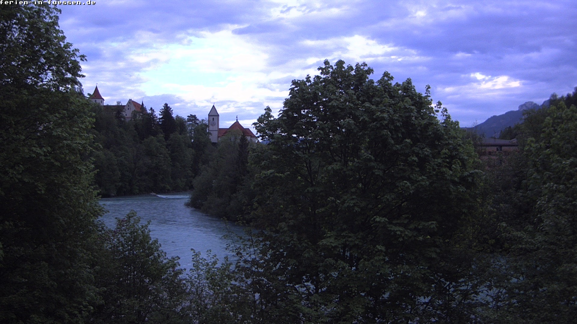 Archived image Webcam Füssen: Lech
