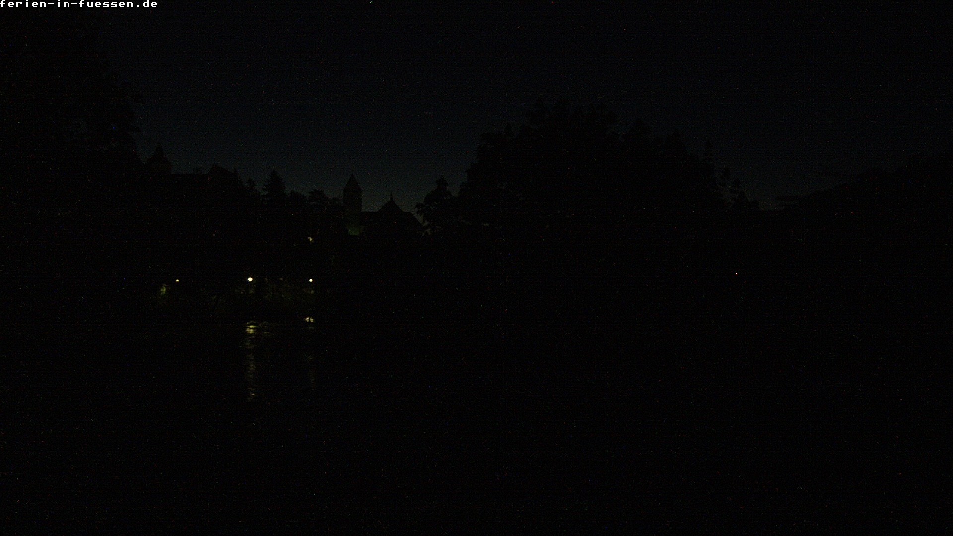 Archiv Foto Webcam Füssen: Blick auf Lech und Hohes Schloss