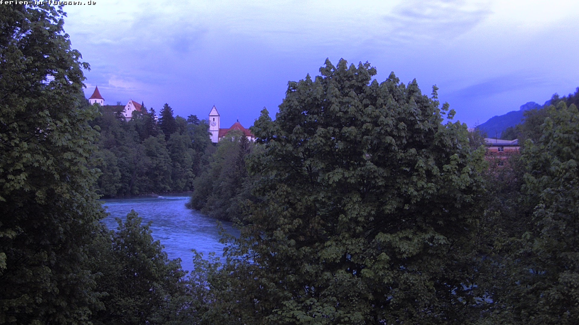 Archived image Webcam Füssen: Lech