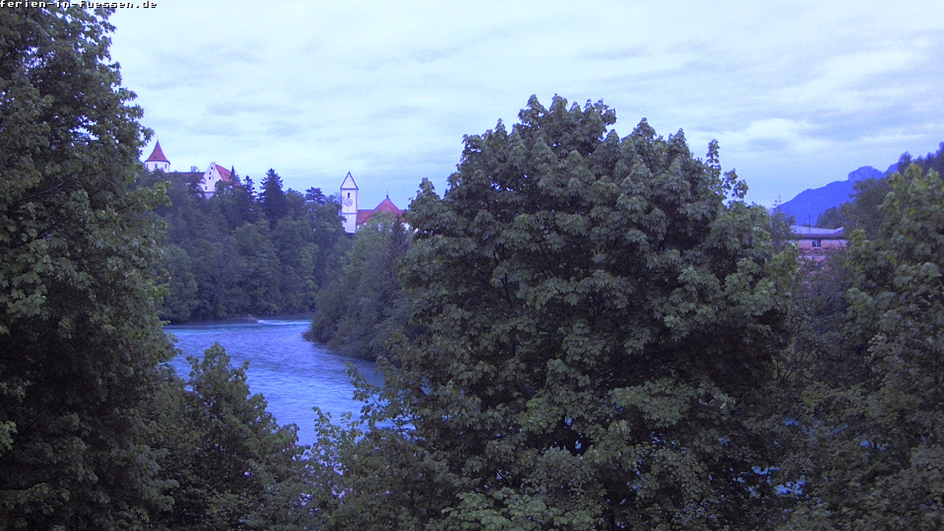 Archived image Webcam Füssen: Lech