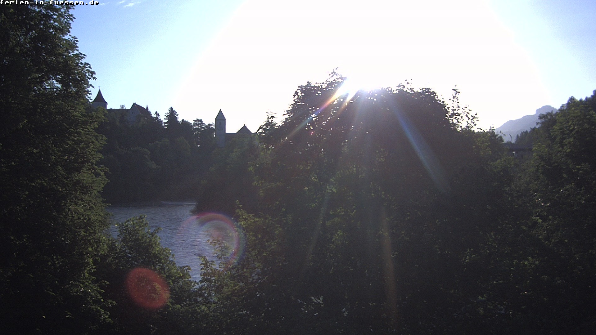 Archived image Webcam Füssen: Lech