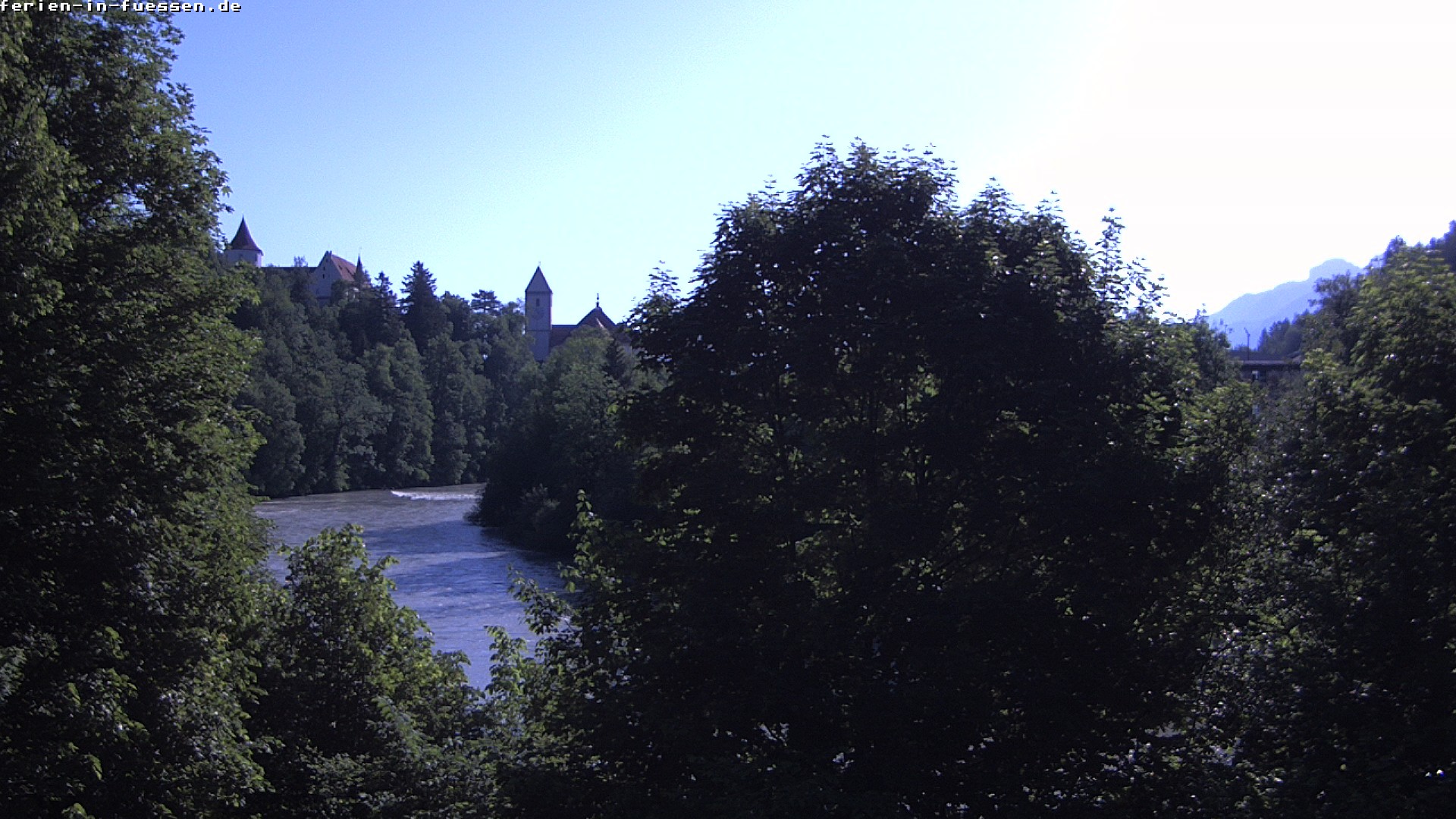 Archived image Webcam Füssen: Lech