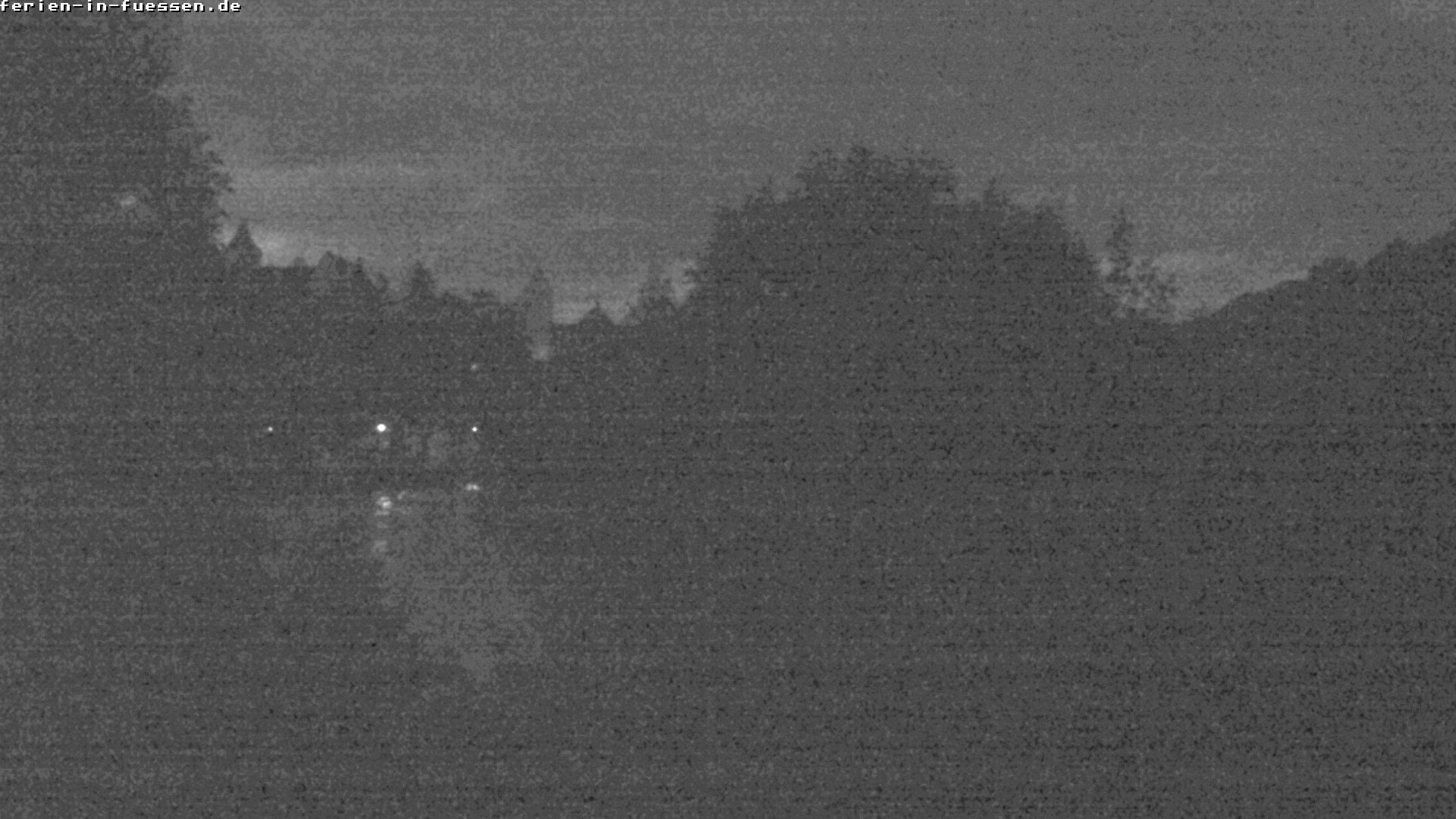 Archiv Foto Webcam Füssen: Blick auf Lech und Hohes Schloss