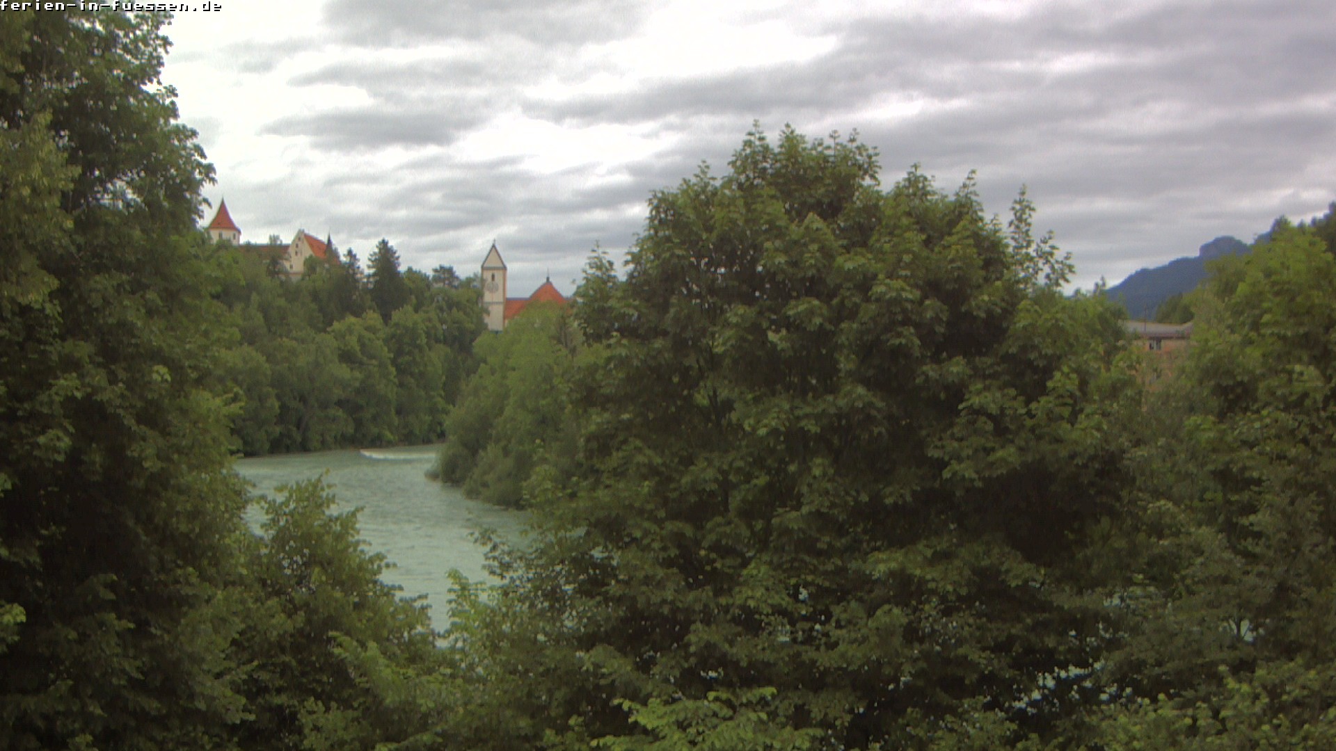Archived image Webcam Füssen: Lech