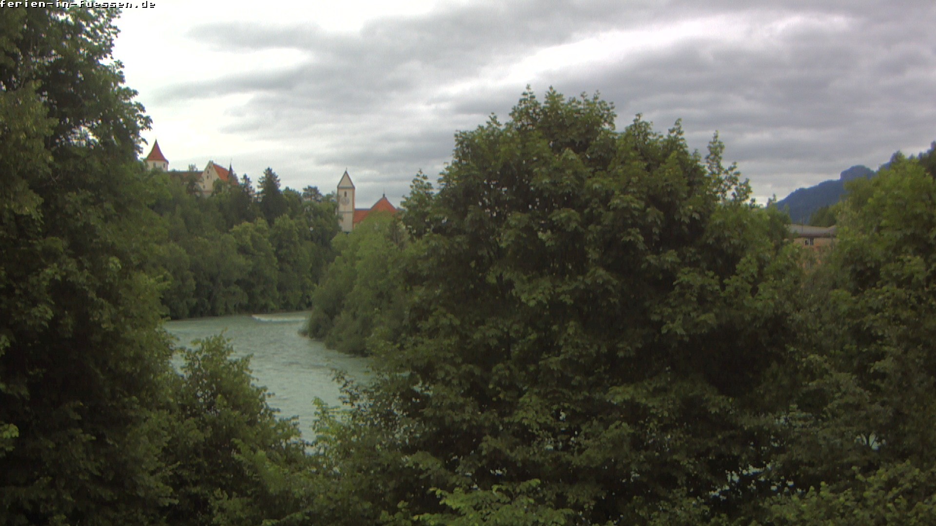 Archived image Webcam Füssen: Lech
