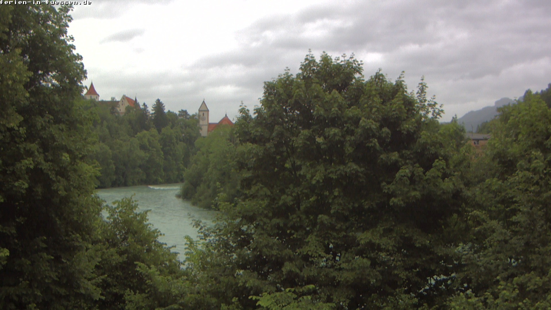 Archived image Webcam Füssen: Lech