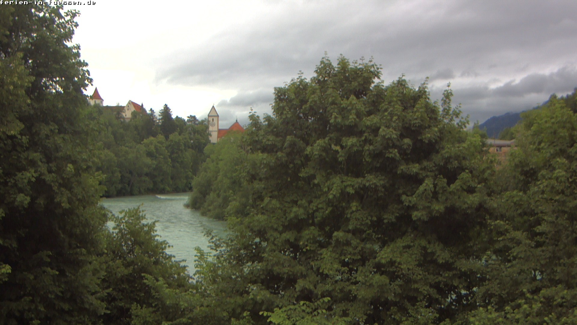 Archived image Webcam Füssen: Lech