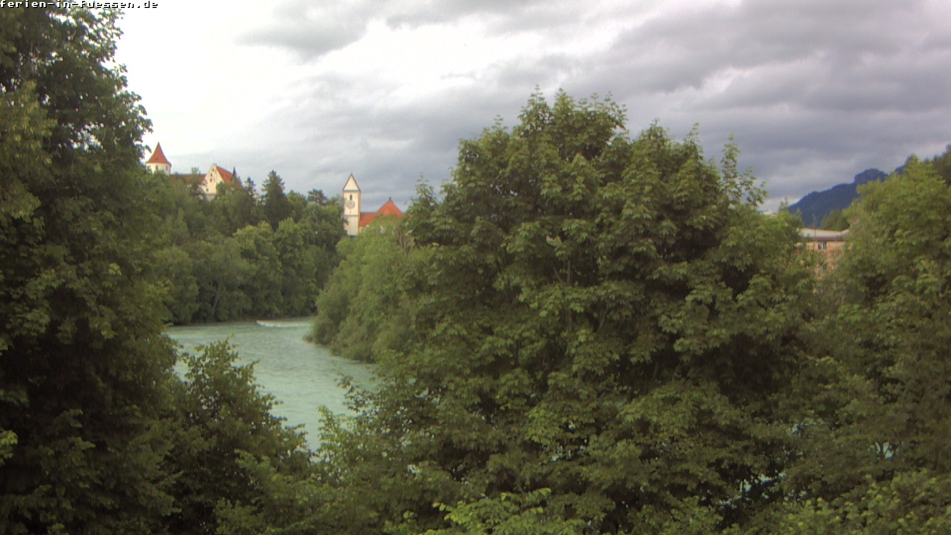 Archived image Webcam Füssen: Lech