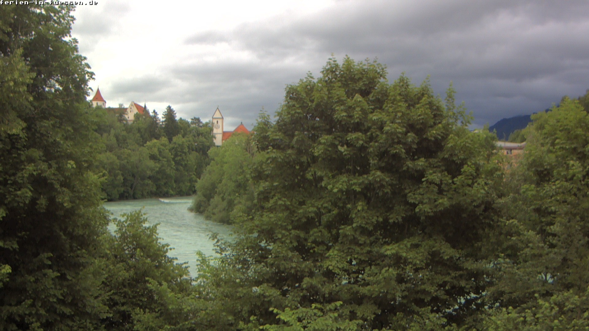 Archived image Webcam Füssen: Lech