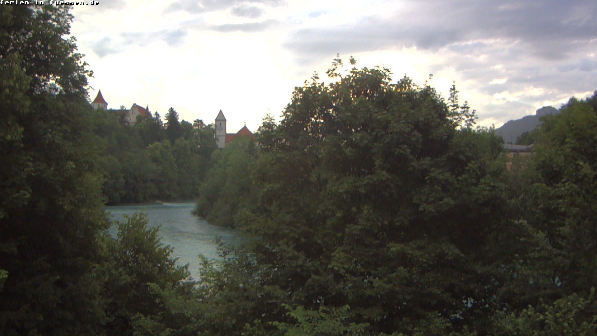 Archived image Webcam Füssen: Lech