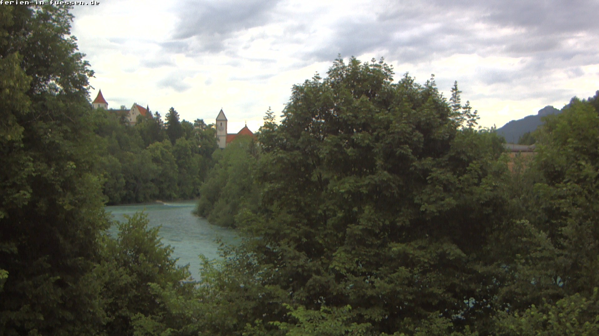 Archived image Webcam Füssen: Lech