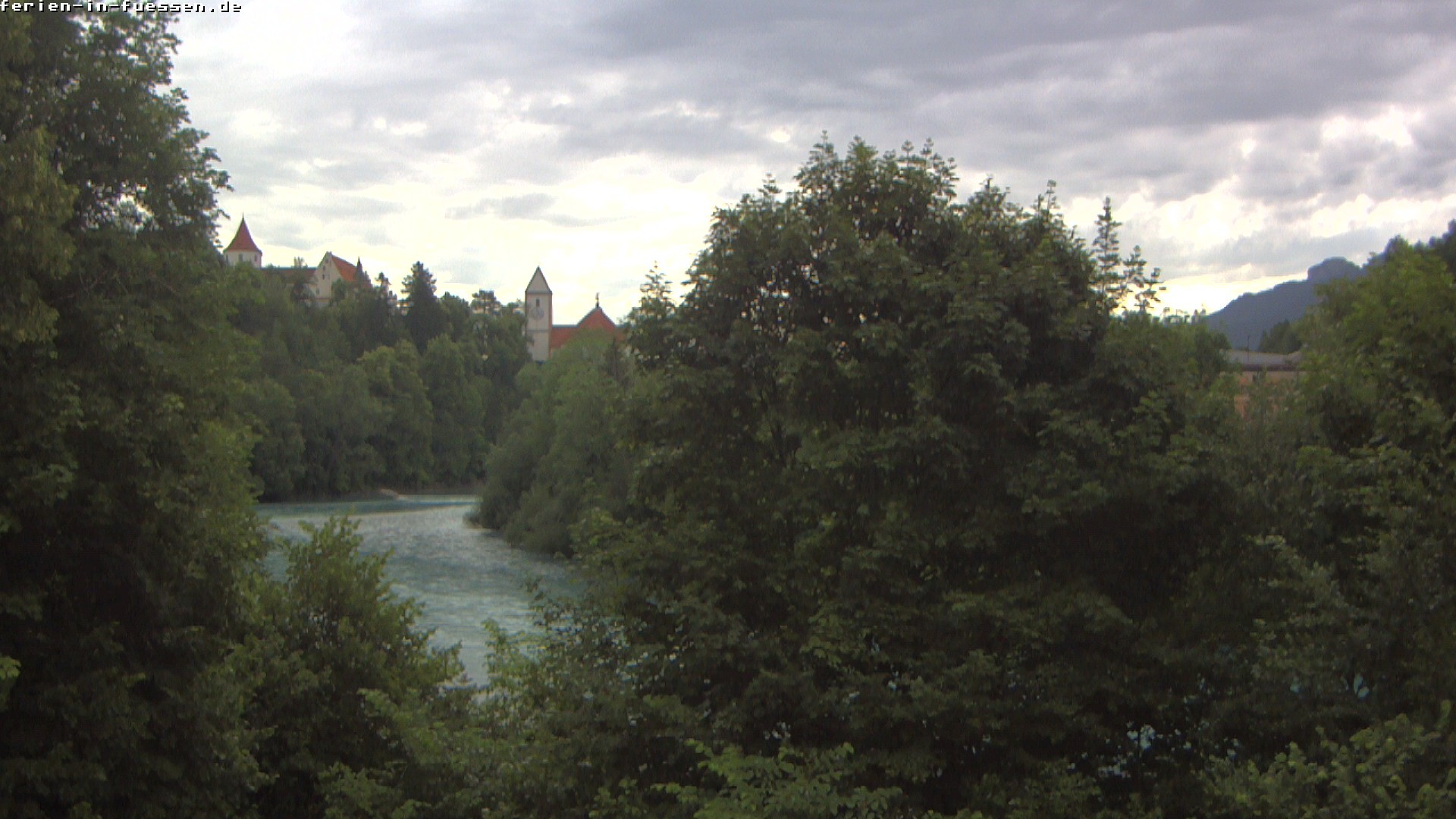 Archived image Webcam Füssen: Lech