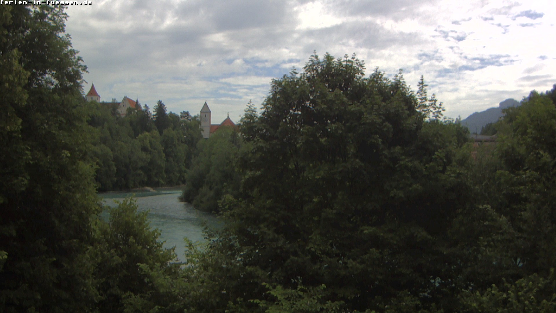 Archived image Webcam Füssen: Lech