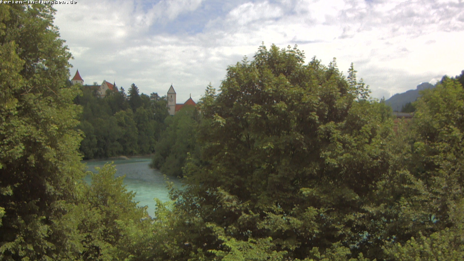 Archived image Webcam Füssen: Lech