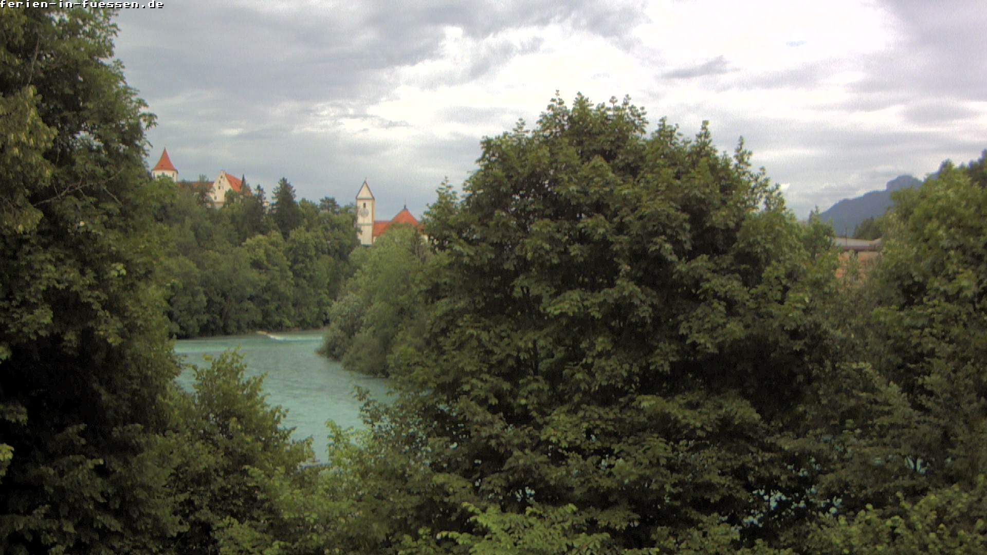 Archived image Webcam Füssen: Lech