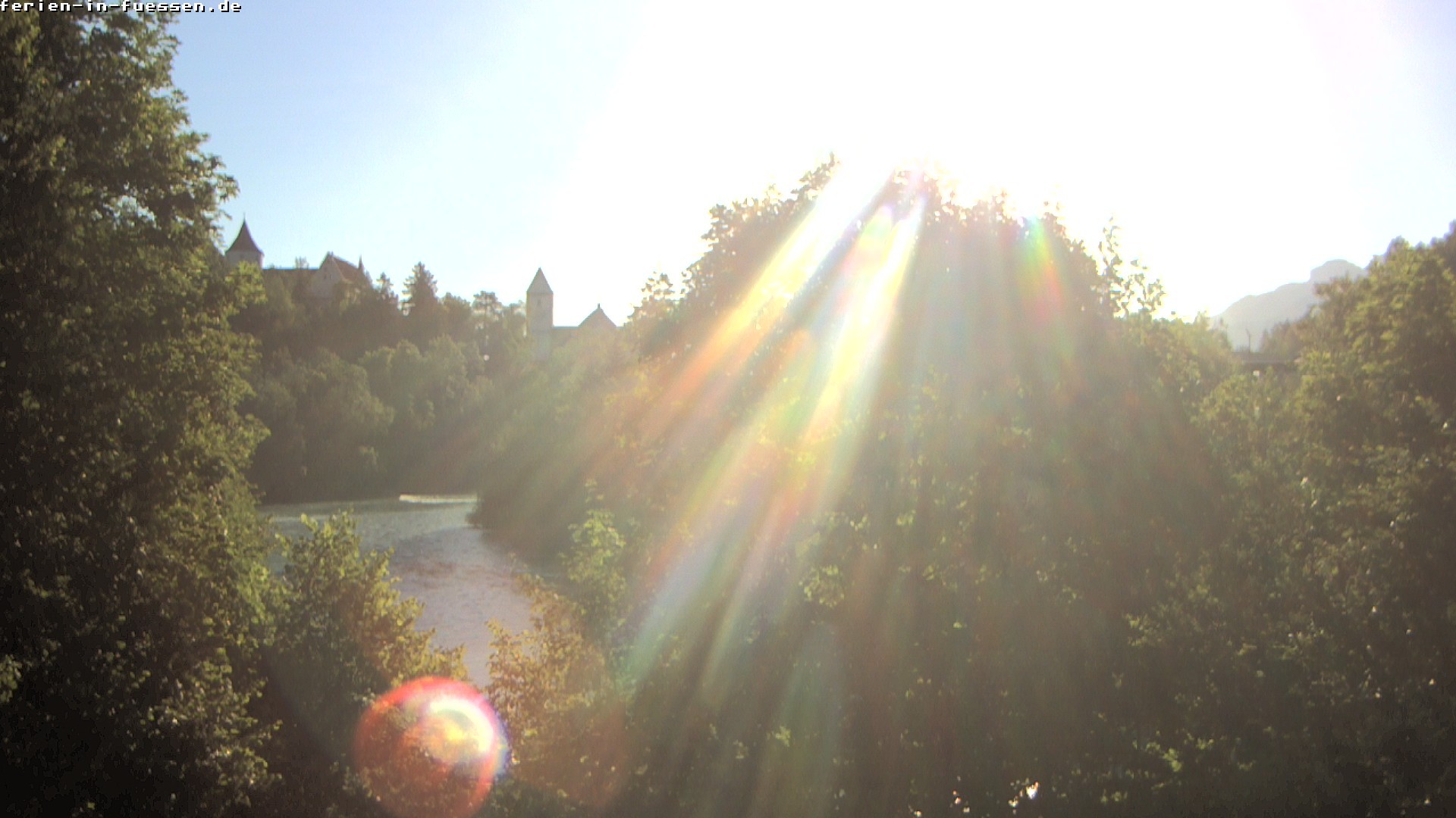 Archived image Webcam Füssen: Lech