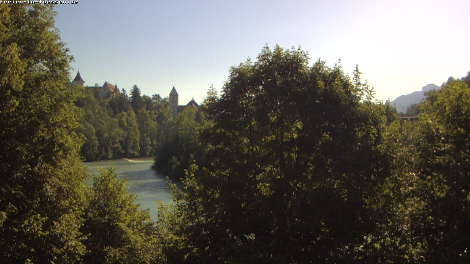 Archived image Webcam Füssen: Lech