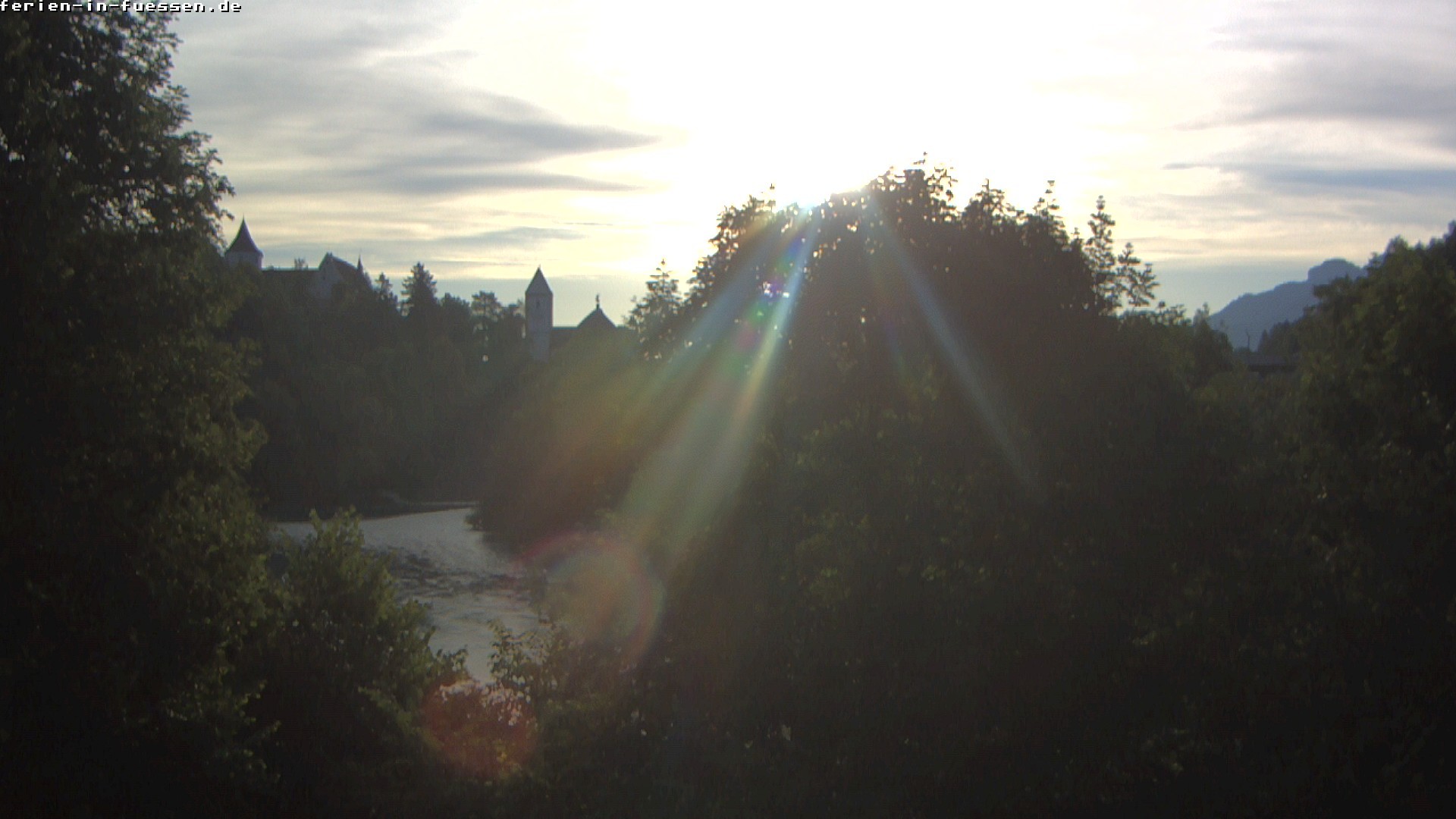 Archived image Webcam Füssen: Lech