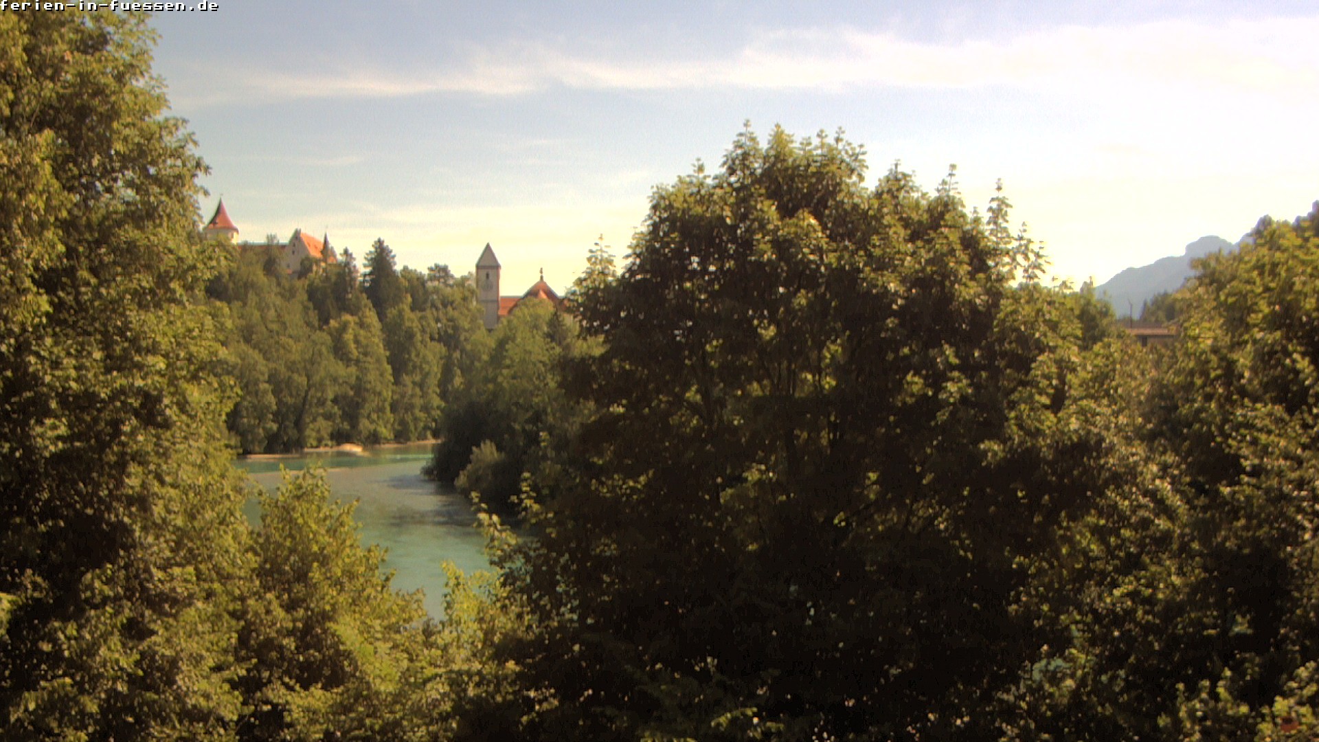 Archived image Webcam Füssen: Lech