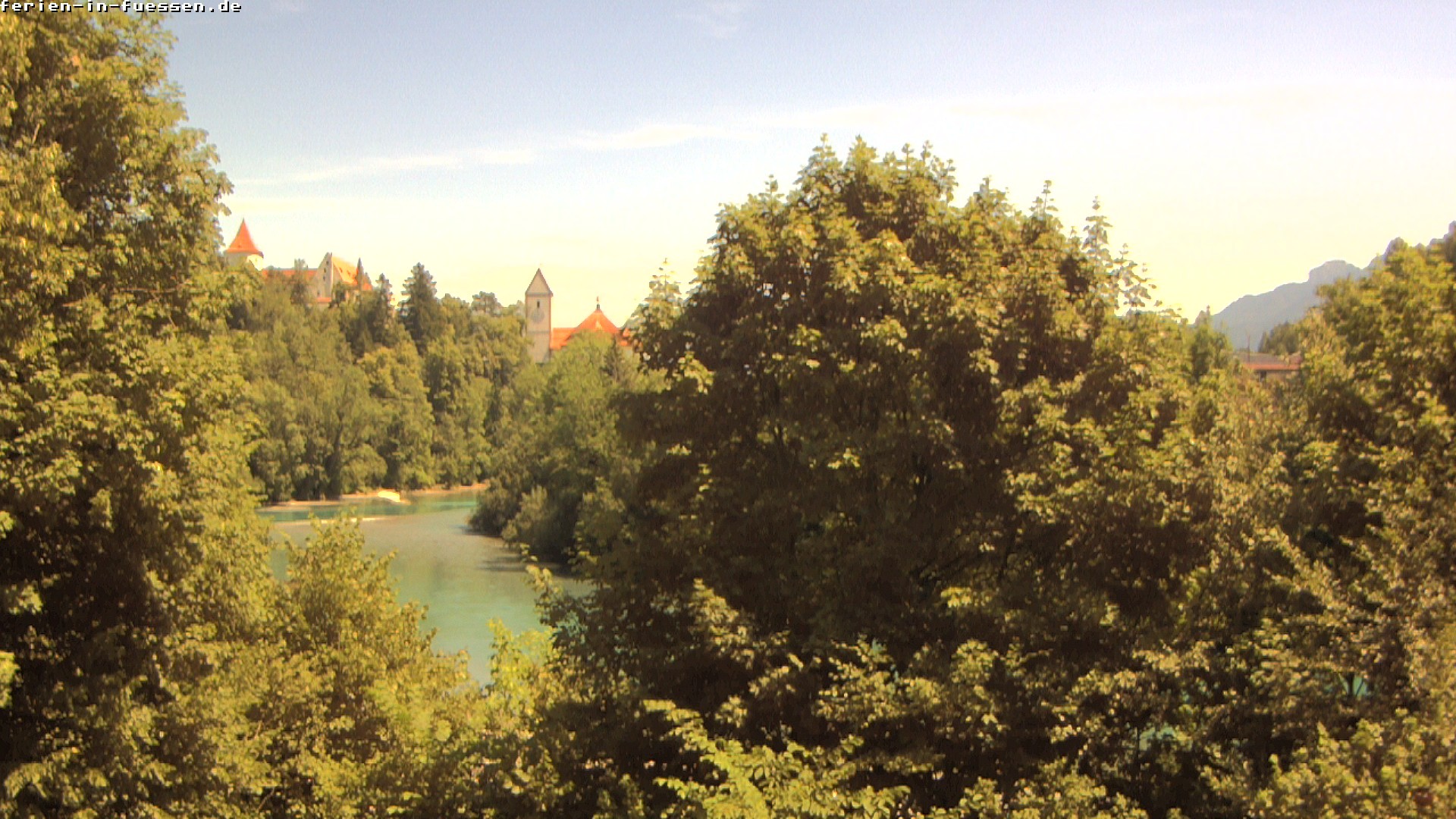 Archived image Webcam Füssen: Lech