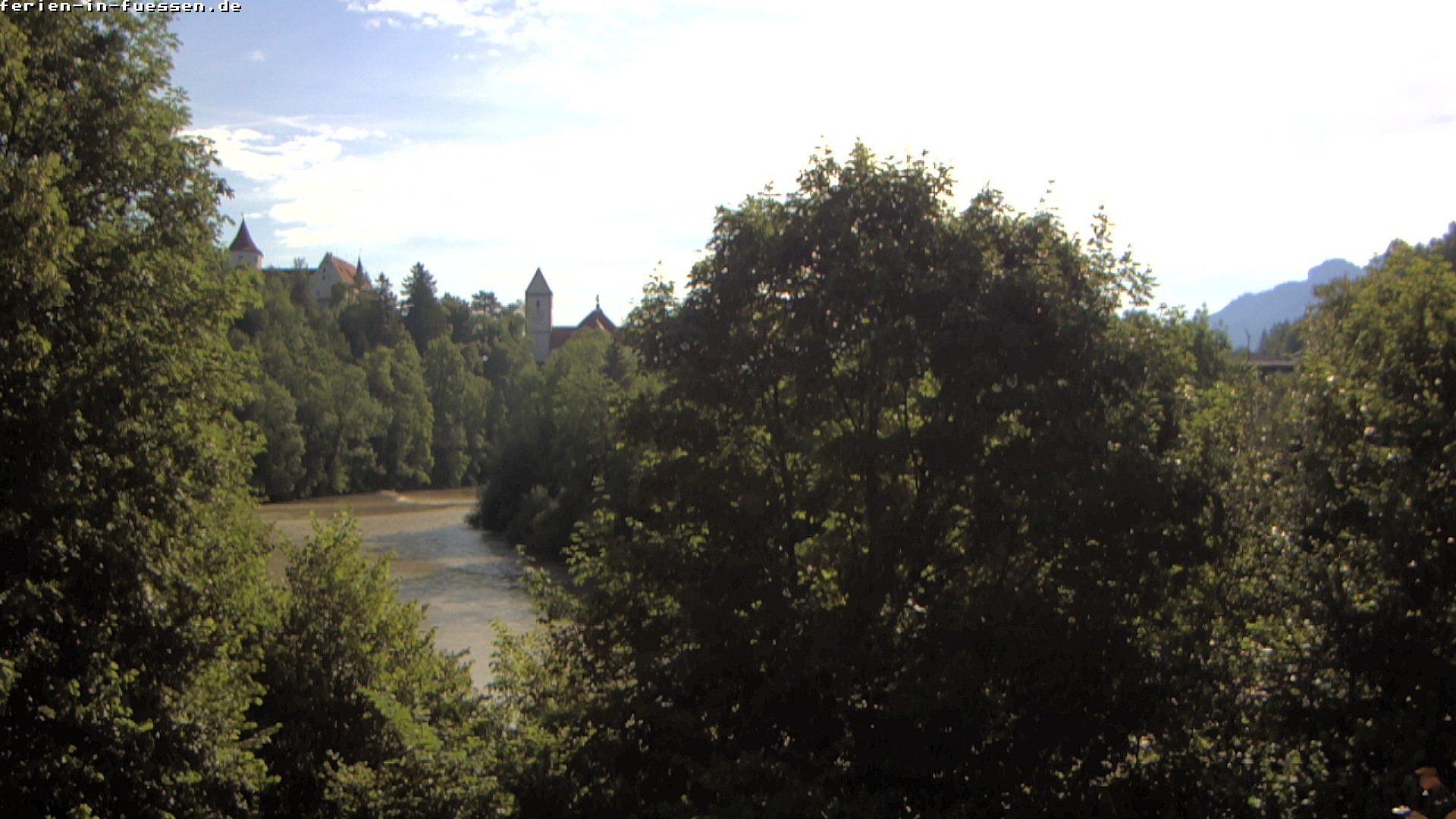 Archived image Webcam Füssen: Lech