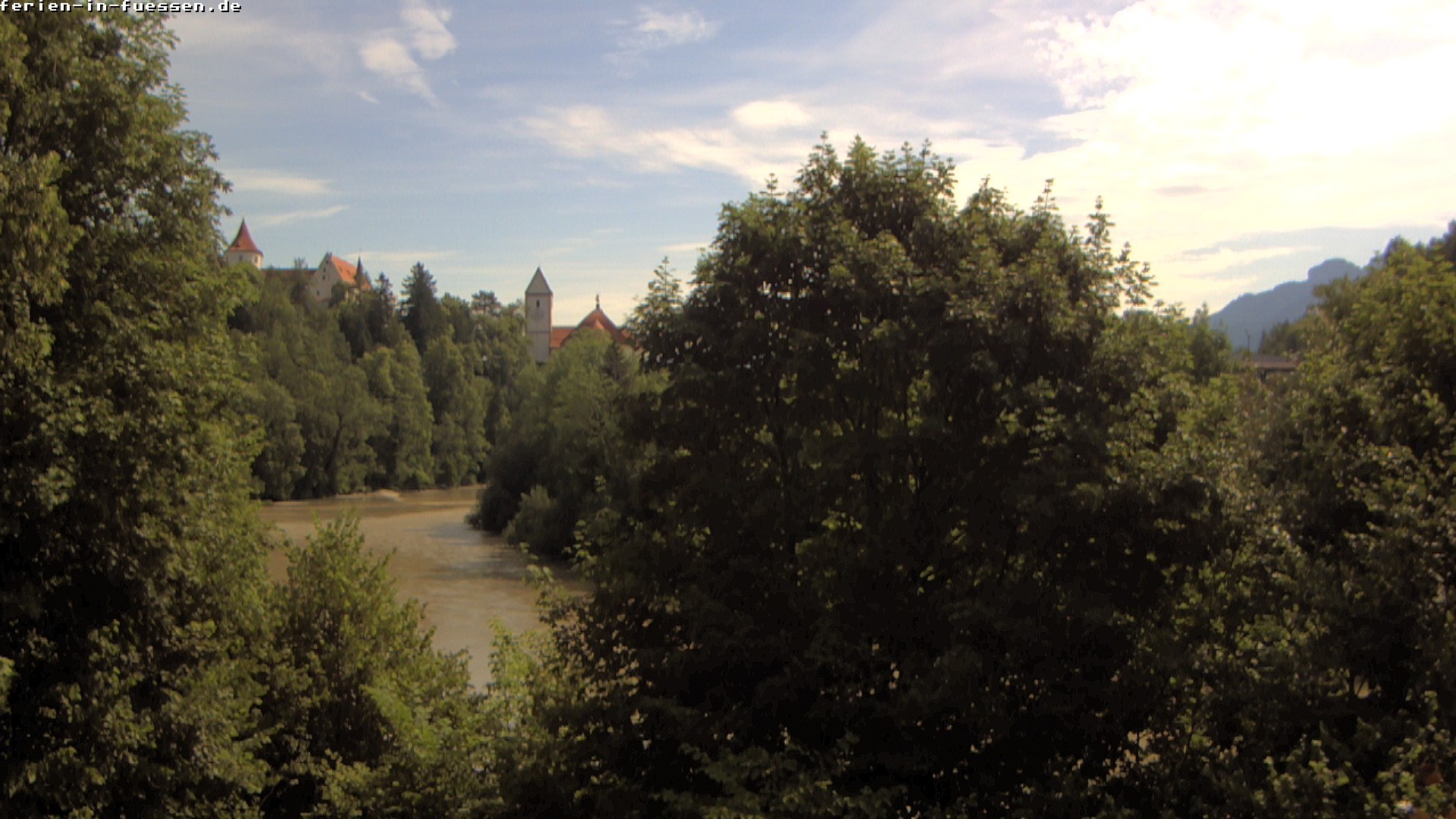 Archived image Webcam Füssen: Lech