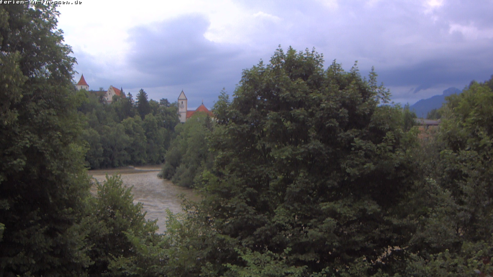 Archived image Webcam Füssen: Lech