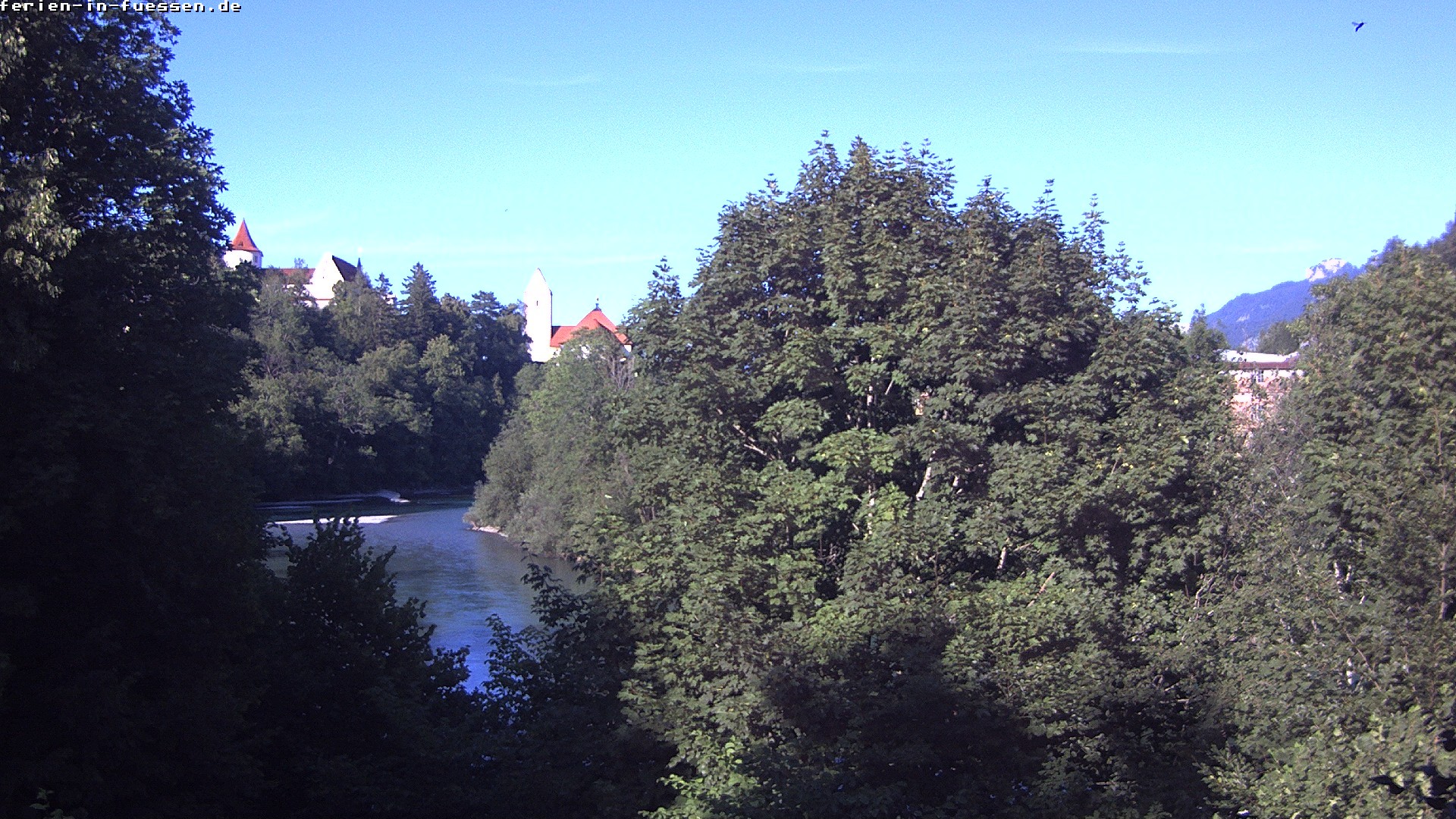 Archived image Webcam Füssen: Lech