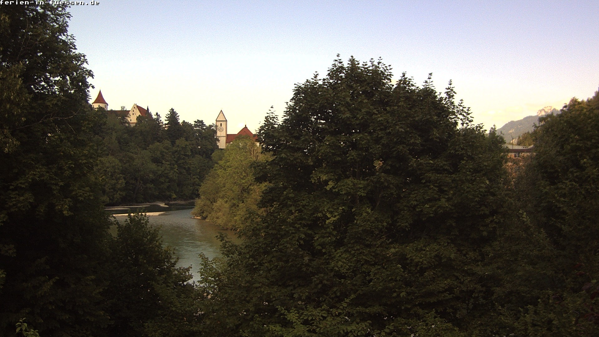 Archived image Webcam Füssen: Lech