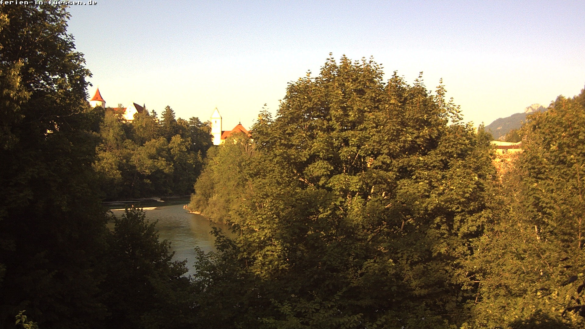 Archived image Webcam Füssen: Lech