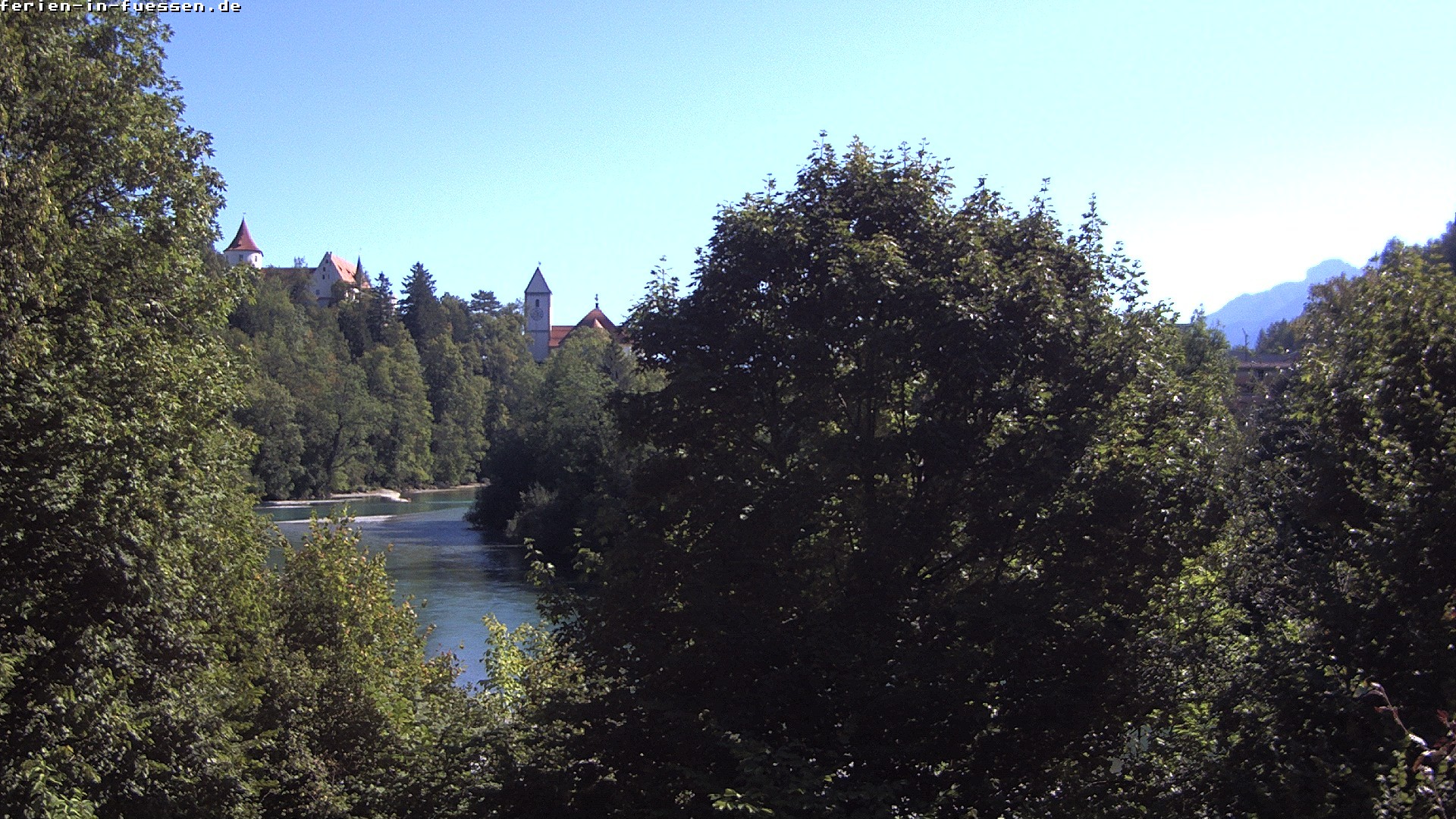 Archived image Webcam Füssen: Lech