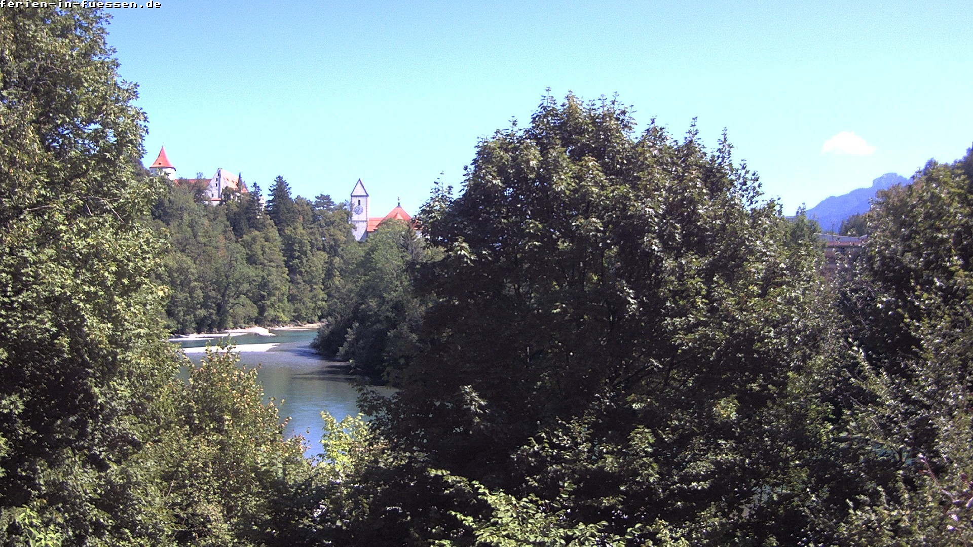 Archived image Webcam Füssen: Lech