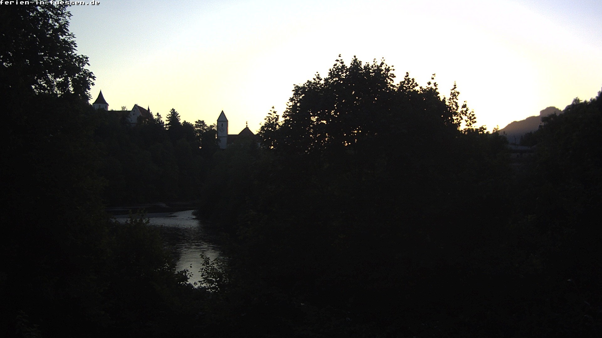 Archived image Webcam Füssen: Lech