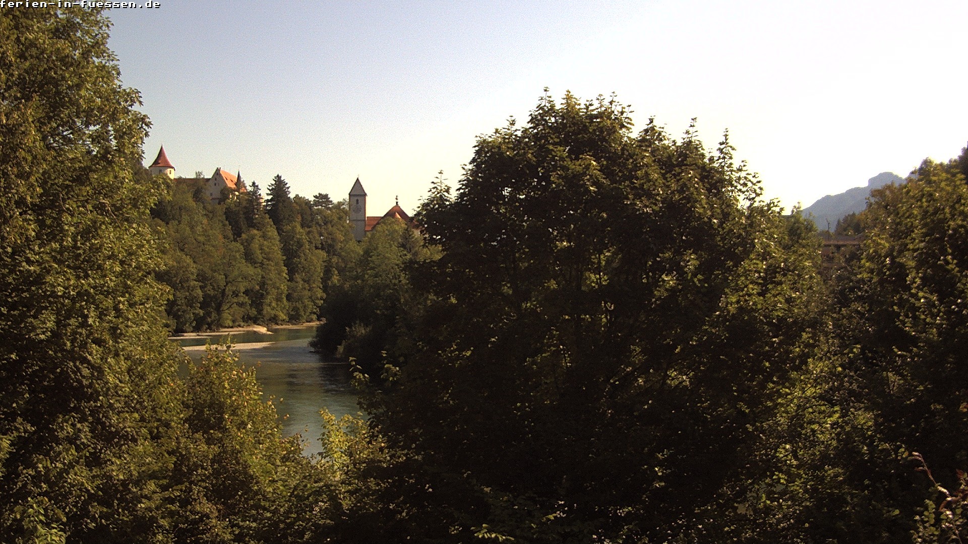Archived image Webcam Füssen: Lech