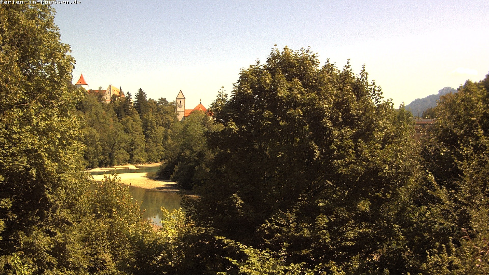 Archived image Webcam Füssen: Lech