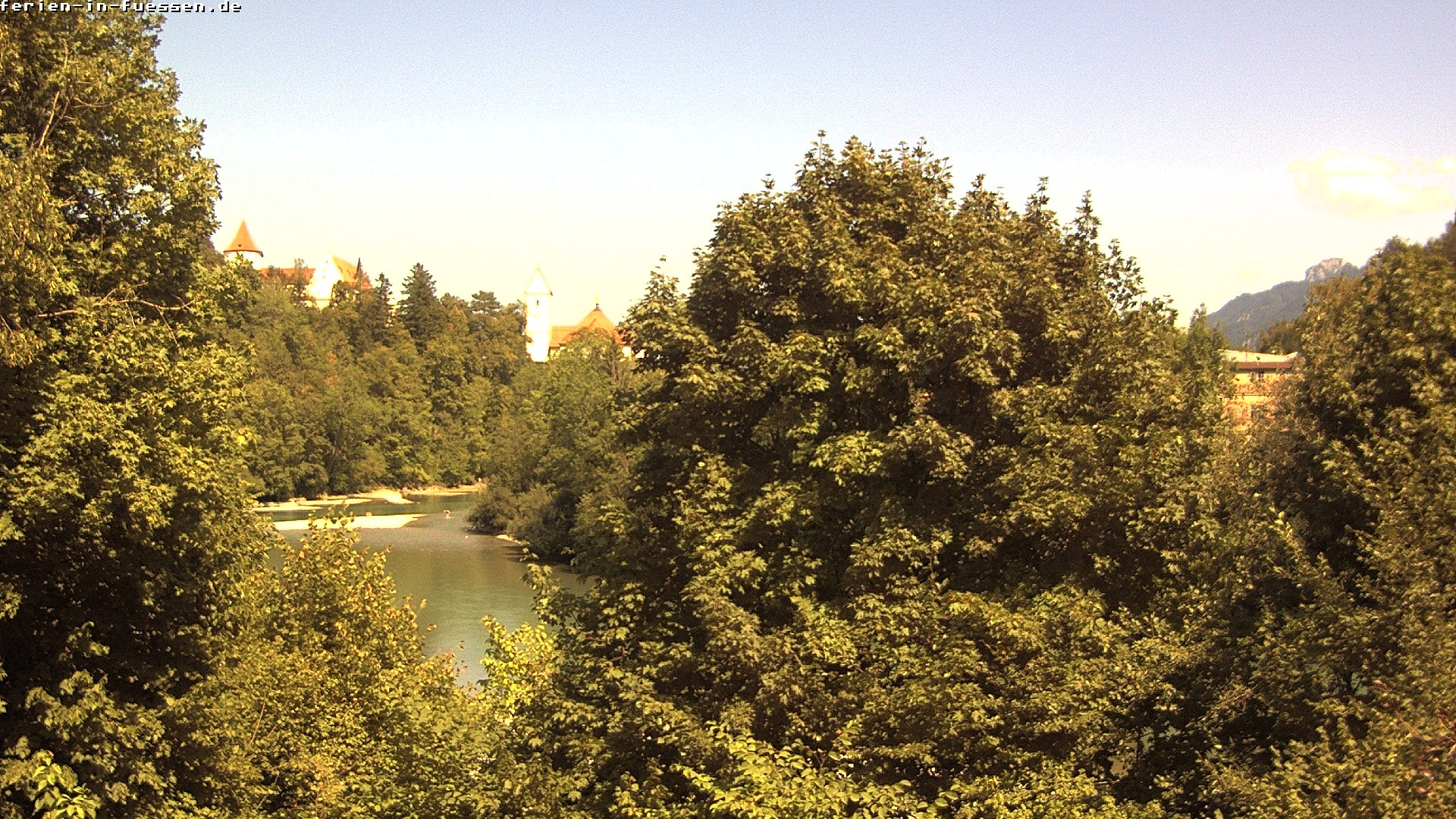 Archived image Webcam Füssen: Lech