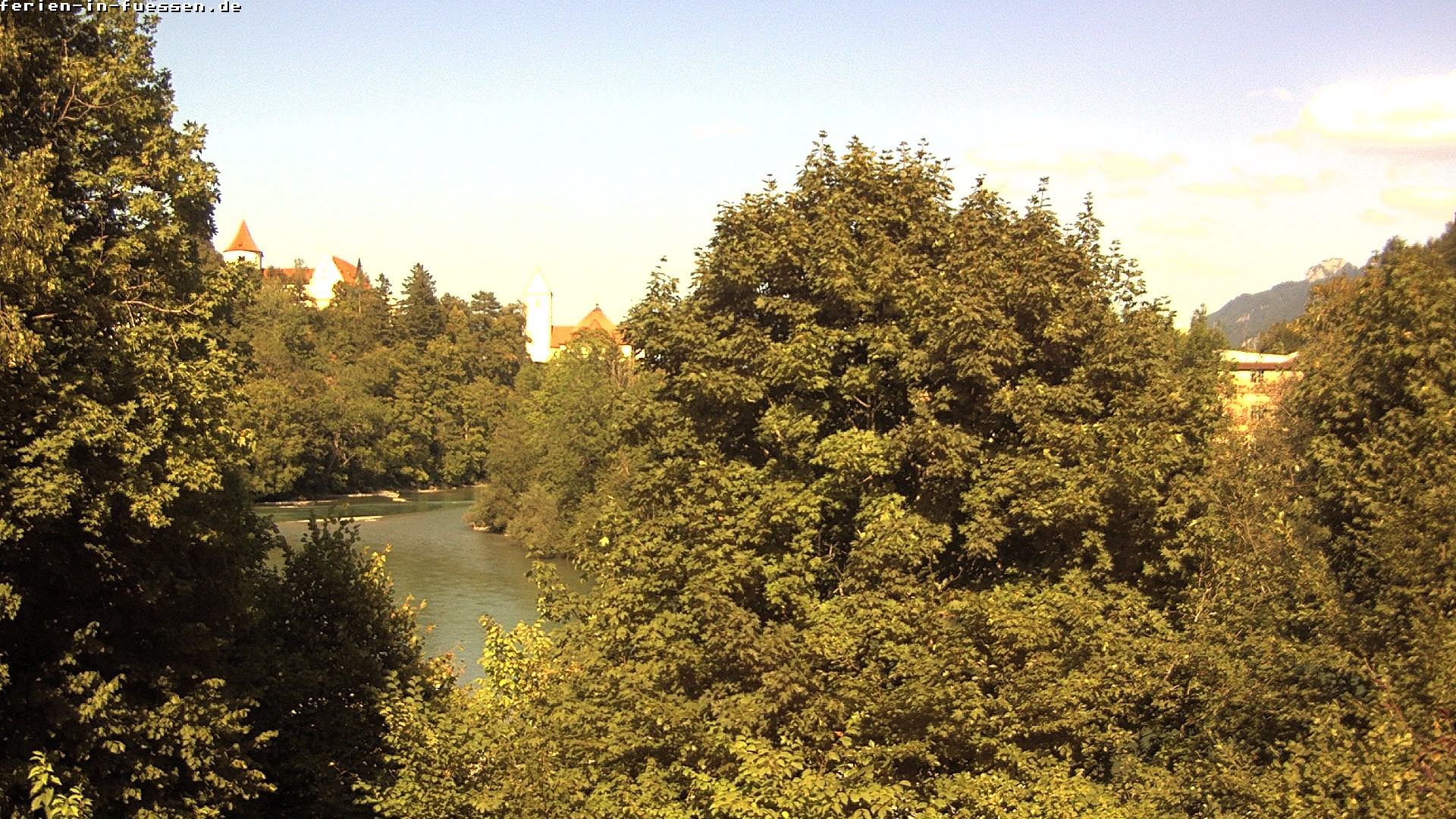 Archived image Webcam Füssen: Lech