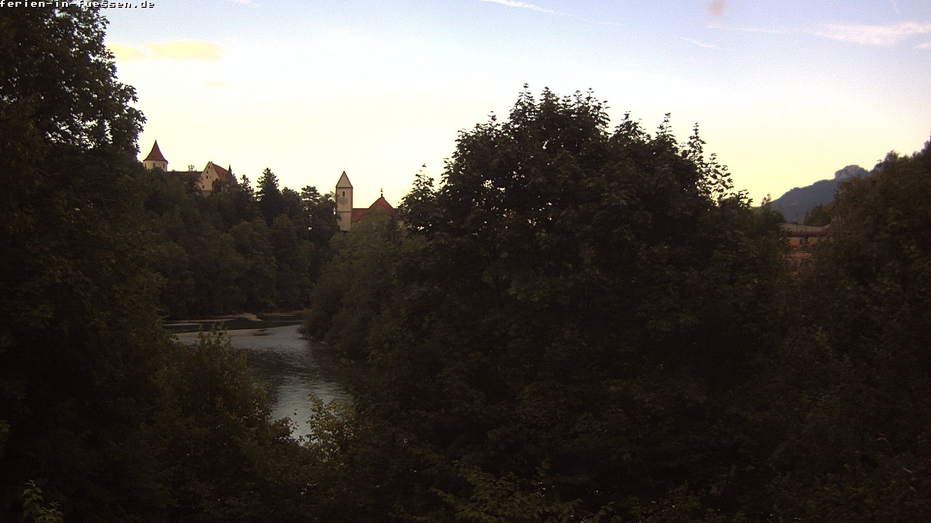 Archived image Webcam Füssen: Lech