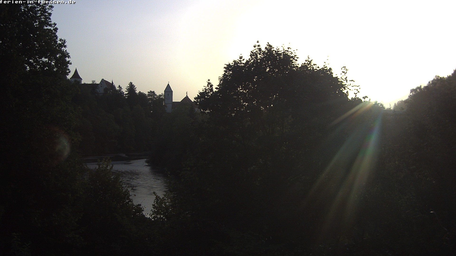 Archived image Webcam Füssen: Lech