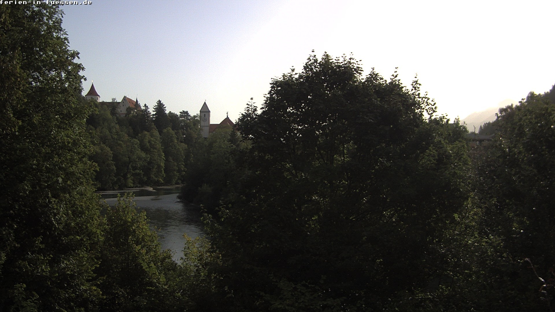 Archived image Webcam Füssen: Lech