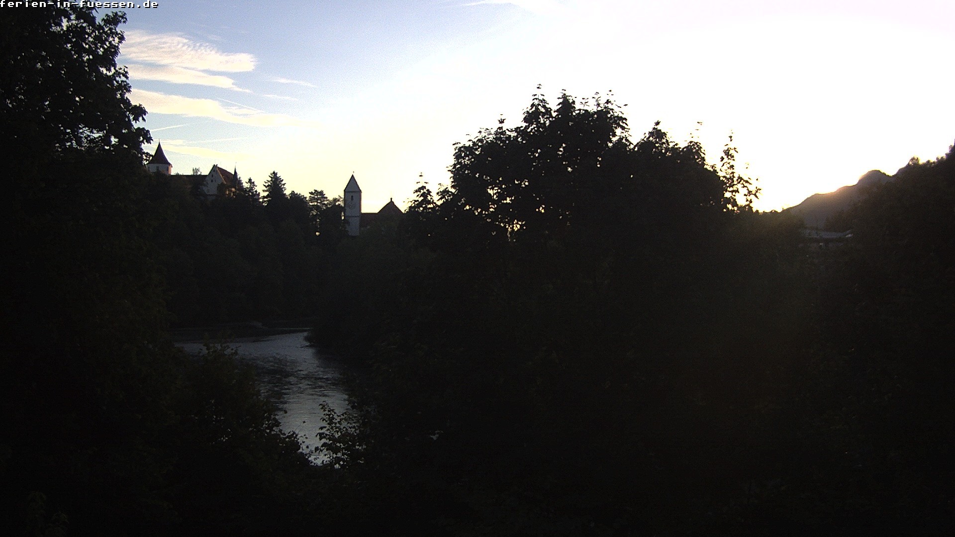 Archived image Webcam Füssen: Lech