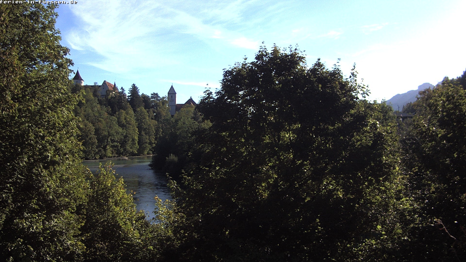 Archived image Webcam Füssen: Lech