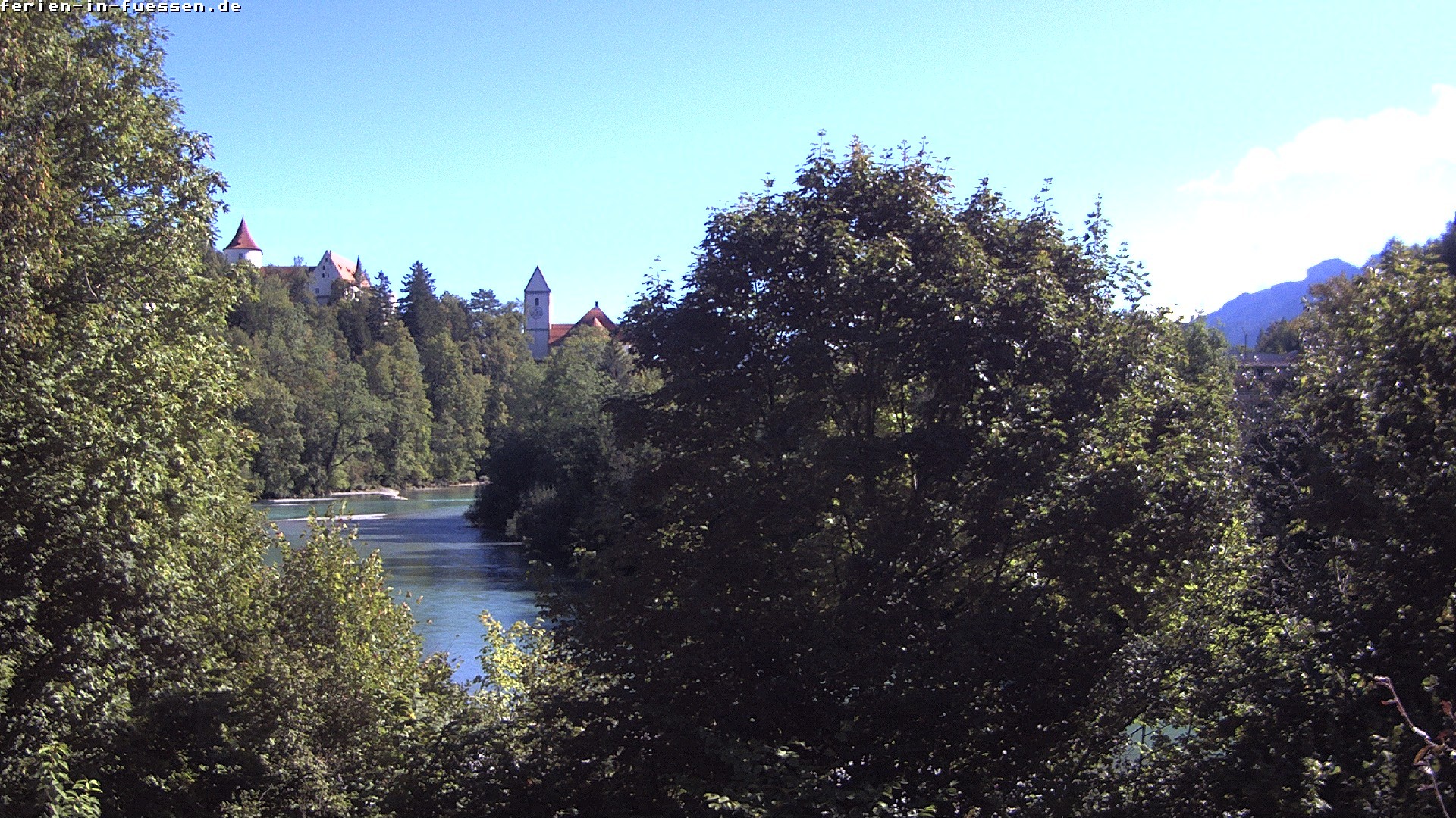 Archived image Webcam Füssen: Lech
