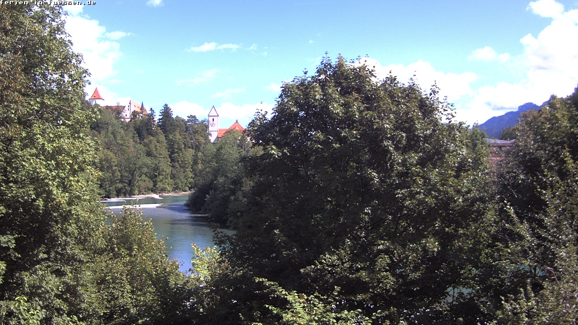 Archived image Webcam Füssen: Lech