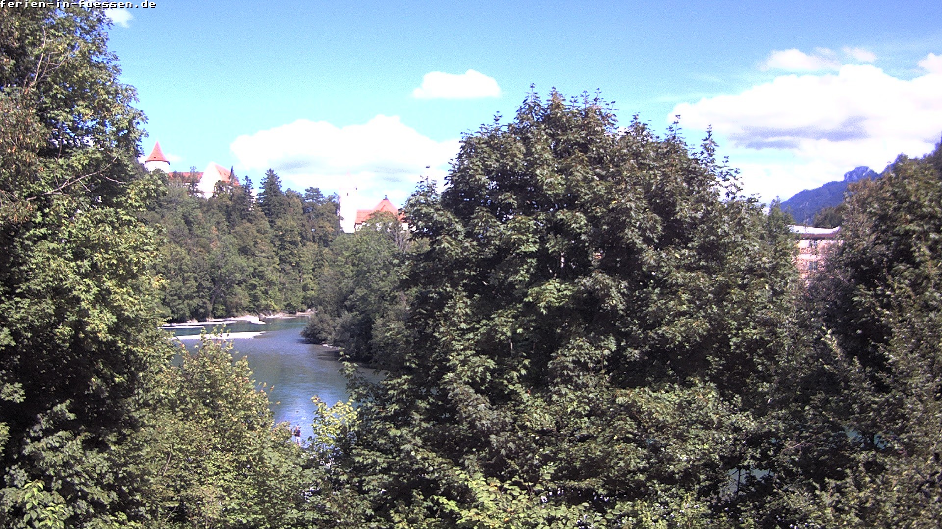 Archived image Webcam Füssen: Lech