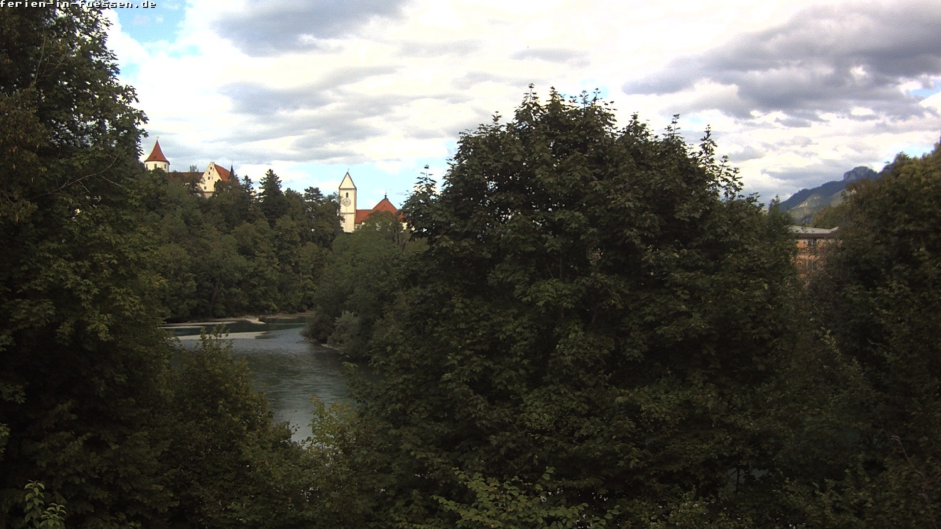 Archived image Webcam Füssen: Lech