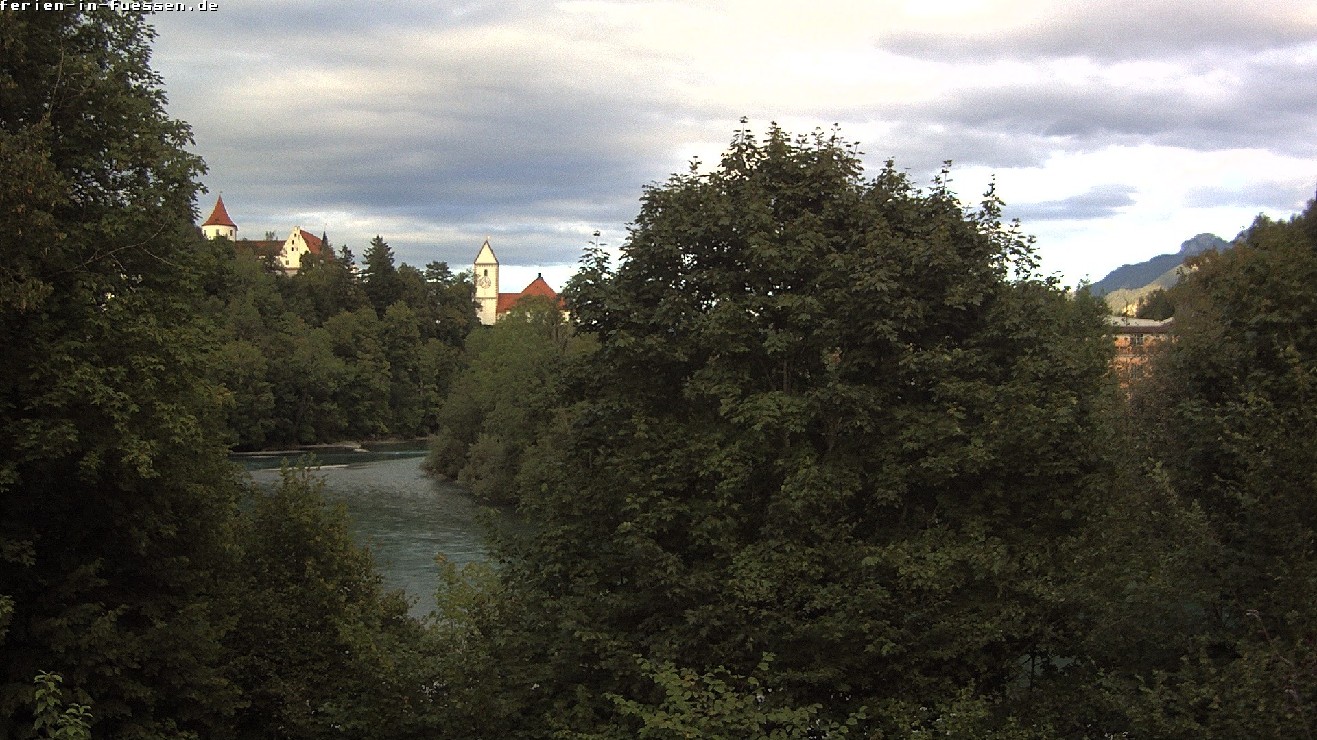 Archived image Webcam Füssen: Lech